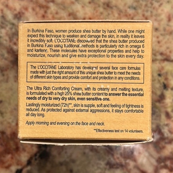 L'Occitane En Provence Ultra Rich Comforting Cream NEW & SEALED - Picture 4 of 4